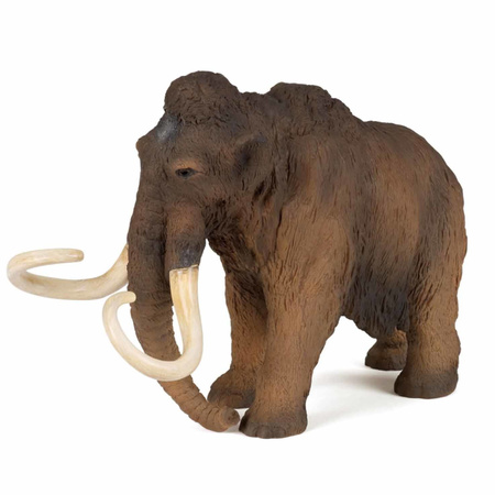 Plastic toy standing mammoth 20 cm