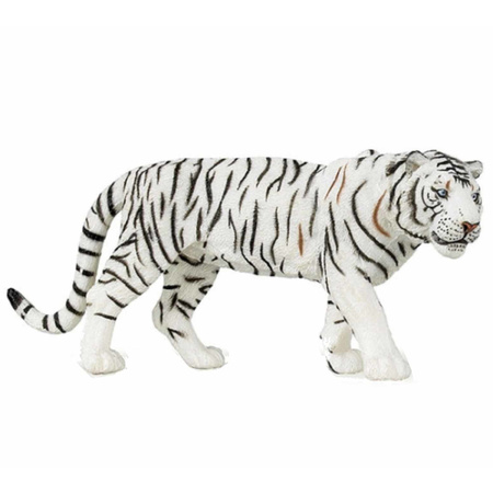 Witte tijger speeldiertje 15 cm