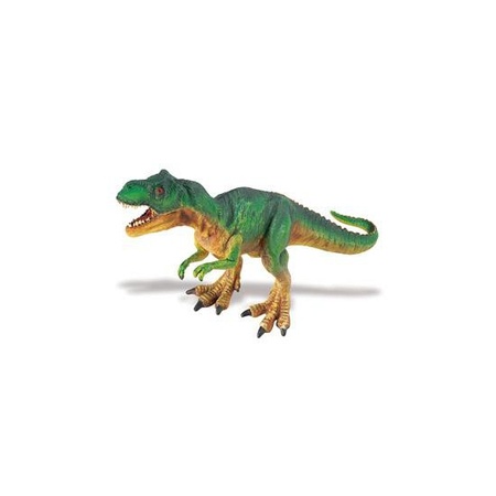 Set of 2x play dino figures 19 and 23 cm
