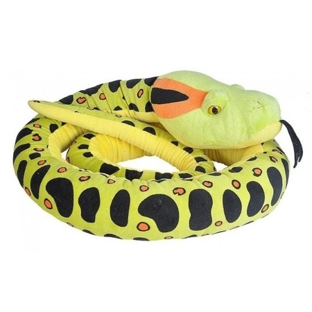 Plush anaconda snake cuddle/soft toy 280 cm