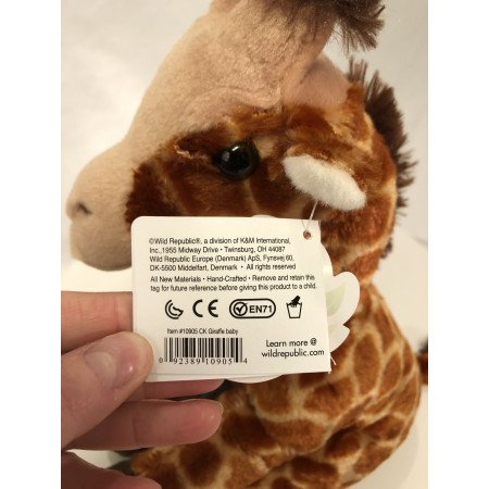 Pluche knuffel giraffe 30 cm
