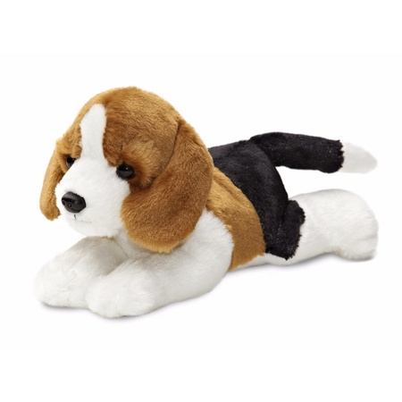 Pluche honden knuffeldier beagle 20 cm