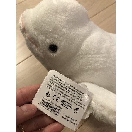 Pluche walvis knuffels 25 cm