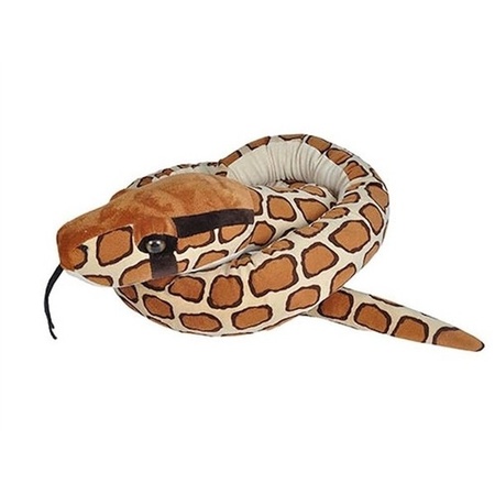 Plush Burmese python snake cuddle/soft toy 280 cm