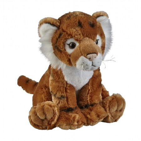 Bruine tijger knuffel 30 cm knuffeldieren