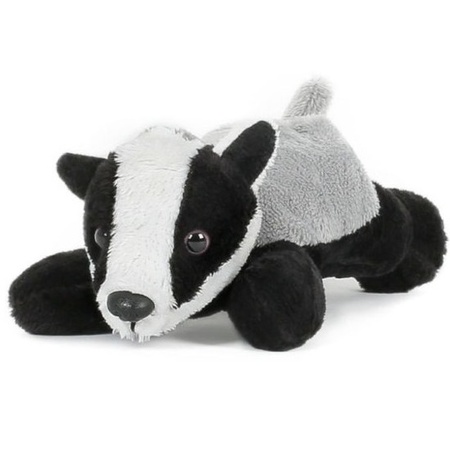 Plush badger sof toy/cuddle 13 cm