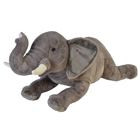 Plush soft toy animal  large elephant 76 cm