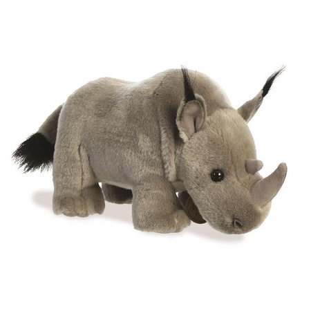 Plush soft toy animal rhino 26 cm