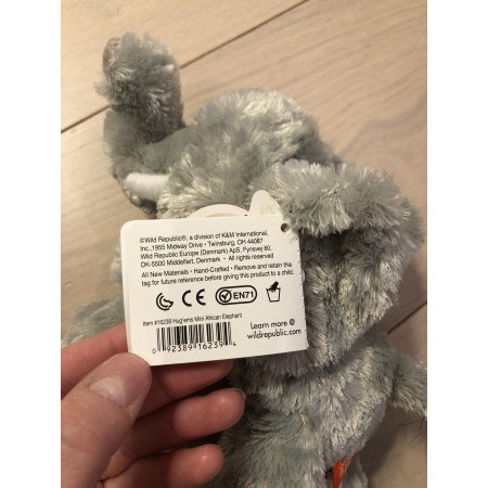 Plush soft toy animal  elephant 18 cm