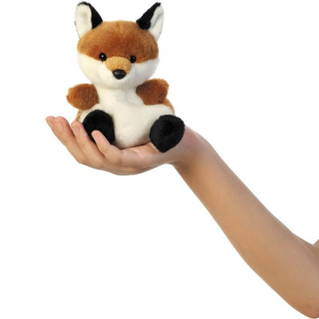 Plush soft toy animal red fox 13 cm