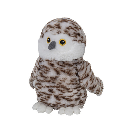 Plush soft toy animal  Snowy Owl 22 cm
