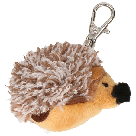 Plush hedgehog keychain 5 cm
