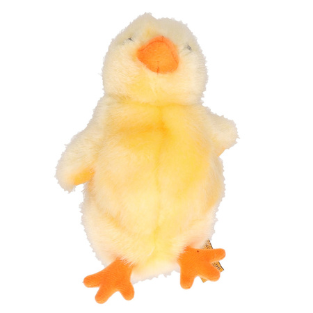 Plush little yellow cuddle chicken 12 cm