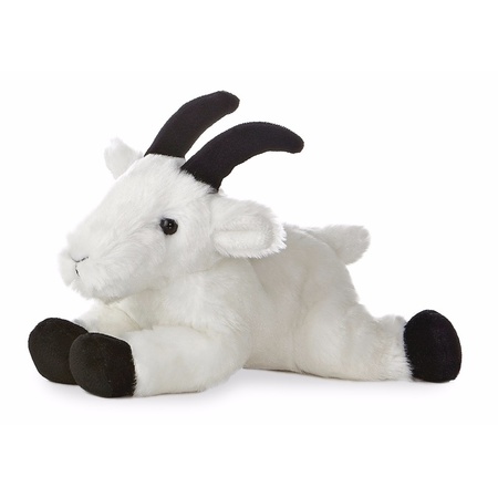 Plush goat cuddle toy 20 cm