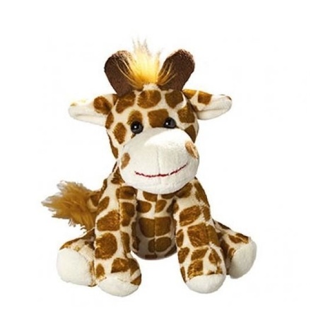 Pluche giraf knuffel 18.5 cm