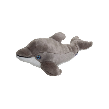 Pluche grijze Dolfijn knuffel van 40 cm