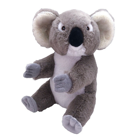 Pluche koalabeer grijs knuffel 30 cm knuffeldieren