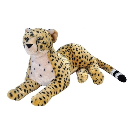Plush cheetah cuddle/soft toy 76 cm