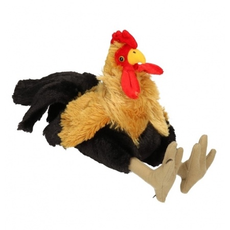 Plush rooster 23 cm