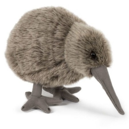 Plush kiwi bird sof toy/cuddle 20 cm