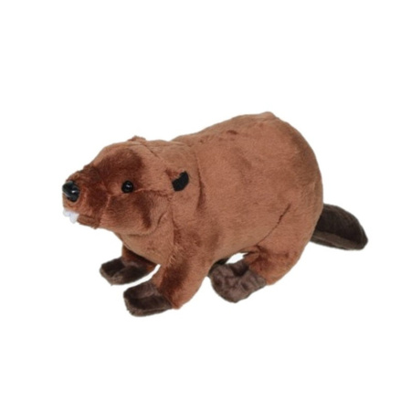 Plush soft toy beaver 24 cm