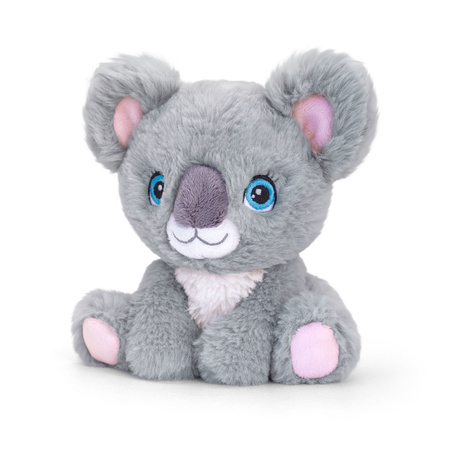 Keel Toys Pluche knuffel dier koala - geborduurde ogen - 16 cm