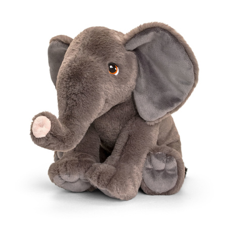 Keel Toys - Giftcard Gefeliciteerd with soft toy animal Elephant 35 cm