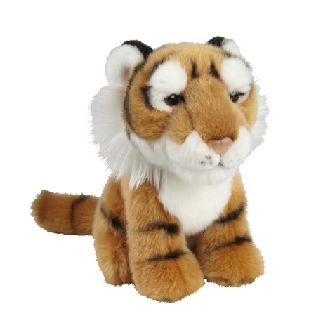 Soft toy animals Brown Tiger 18 cm