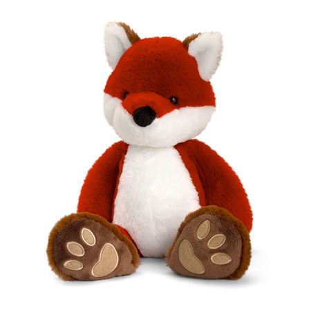 Soft toy combi-set animals fox and wolf 25 cm