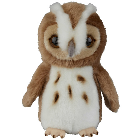 Soft toy animals Tawny Owl bird 18 cm