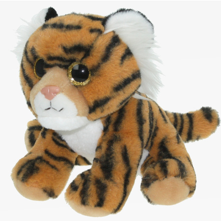 Soft toy animals brown Tiger 25 cm
