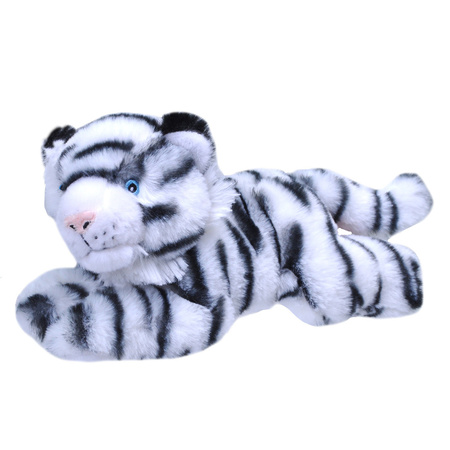 Soft toy animals White tiger 25 cm