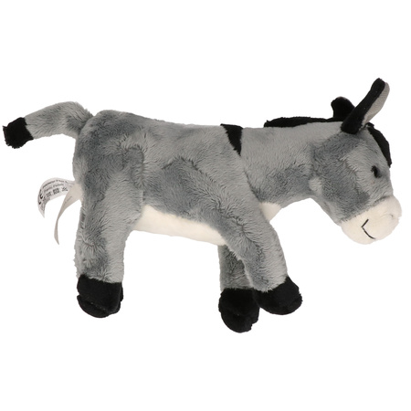 Soft toy farm animals set Donkey and Pig 21 cm