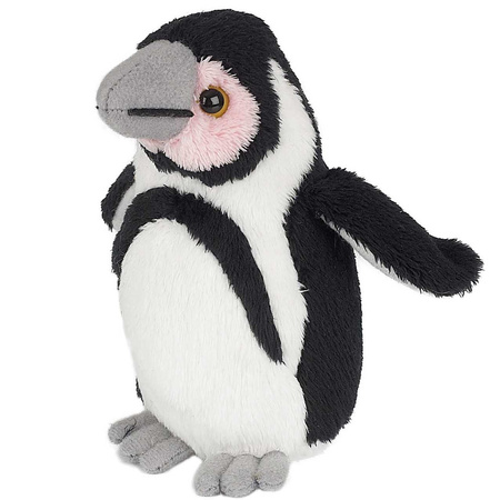 Zuidpool serie pluche knuffels 2x stuks - Pinguin met kuiken van 15 cm