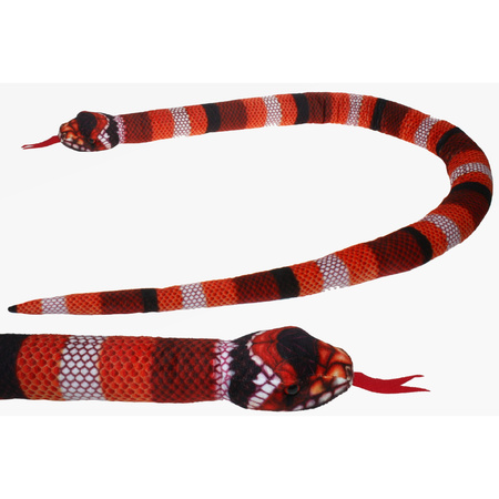 Soft toy animals Coral snake 150 cm