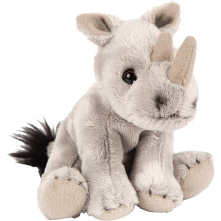 Soft toy animals rhino 15 cm