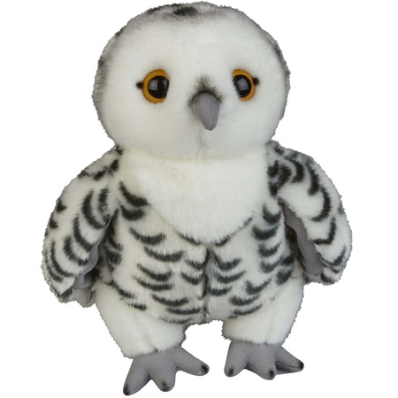 Soft toy animals Snowy Owl bird 28 cm
