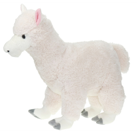 Soft toy animals white Alpaca 40 cm