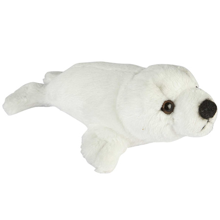 Soft toy animals White seal pup 15 cm
