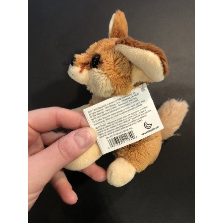 Soft toy animals Fennec fox 13 cm