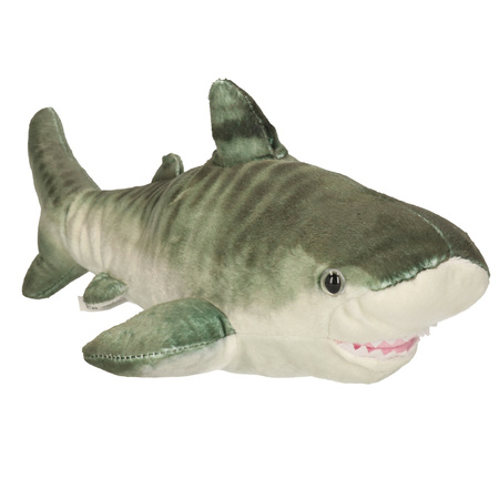 Soft toy animals Tiger shark 35 cm