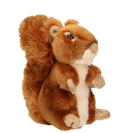 Plush cuddle toy squirrel 17cm