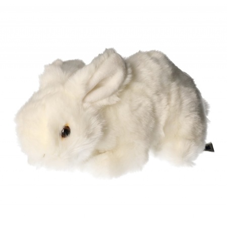 Plush rabbit white 20 cm