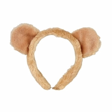 Plush lion headband 15 cm