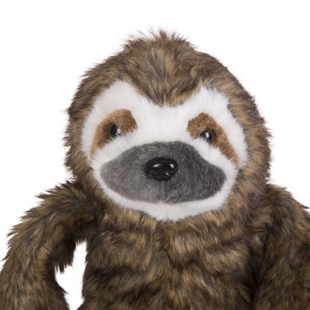 Plush sloth cuddle toy 37 cm