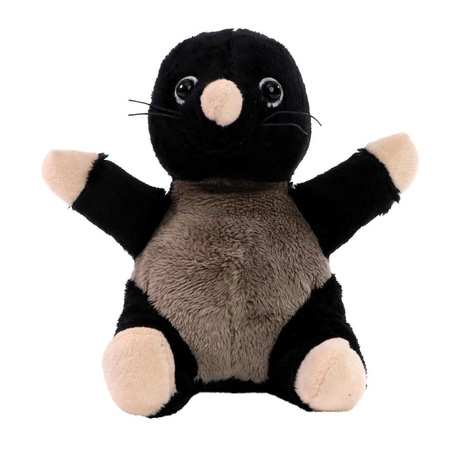 Plush animal mole cuddly soft toy 14 cm 