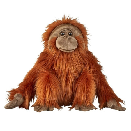Plush brown Orang Oetan monkey cuddle toy 50 cm