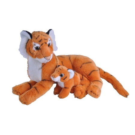 Oranje tijgers knuffels 38 cm knuffeldieren