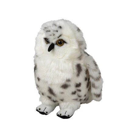 Plush soft toy animal snowy Owl bird 22 cm