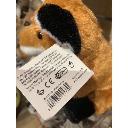 Plush fox cuddle/soft toy 29 cm